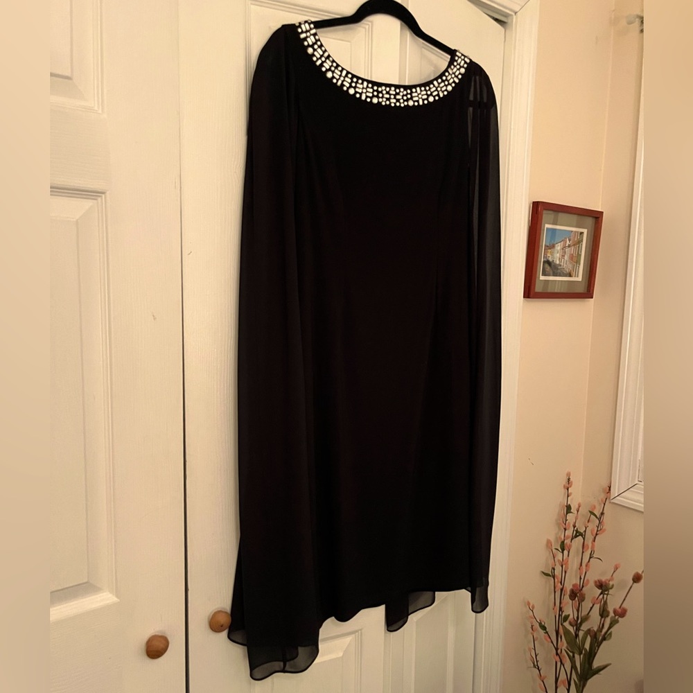Size 12 Black Joseph Ribkoff cocktail dress